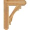 Ekena Millwork Merced Craftsman Rough Sawn Bracket, Western Red Cedar, 6"W x 26"D x 34"H BKT06X26X34MRC04RWR - alternate 3